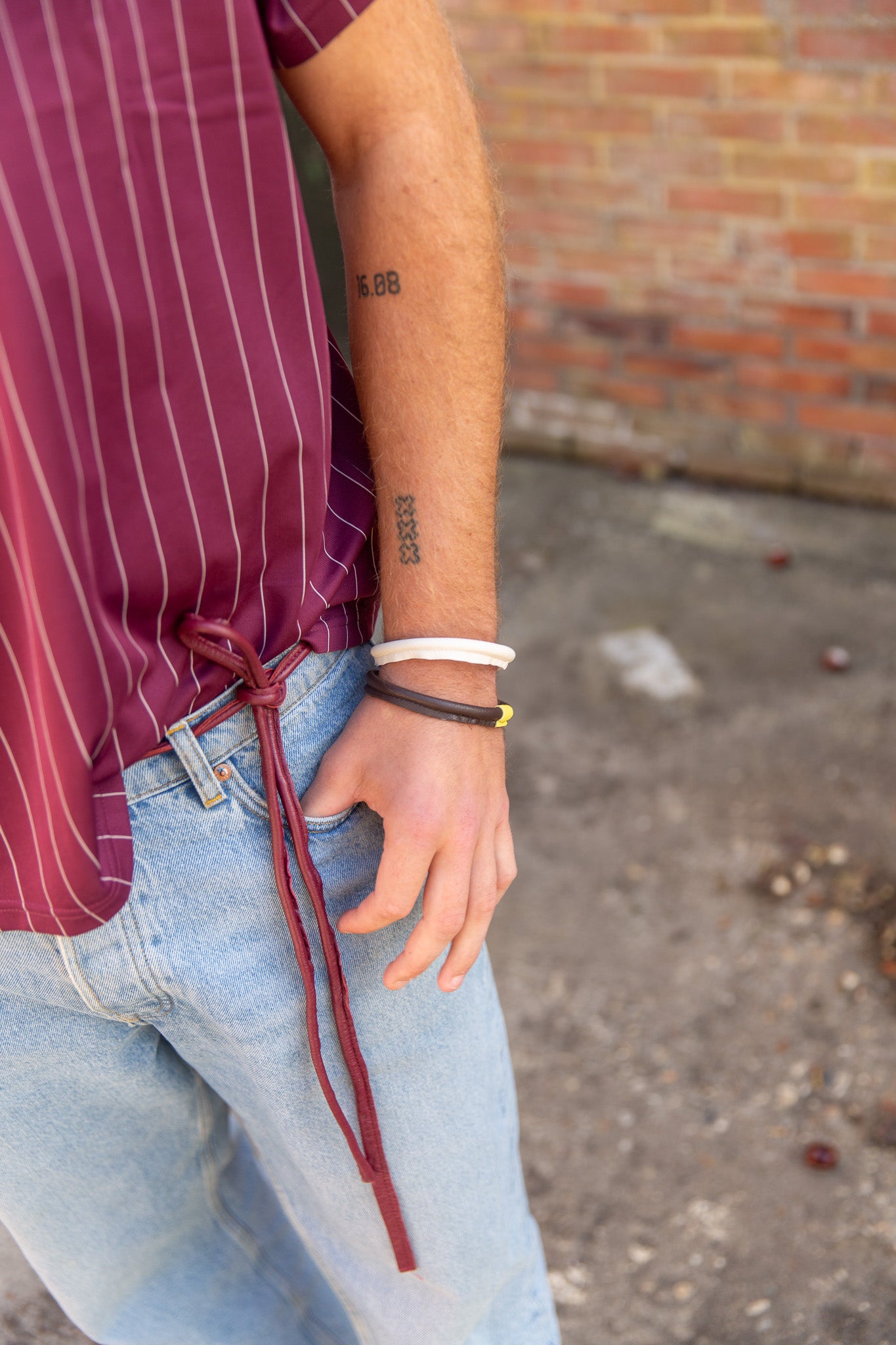 River Bracelet – Dark Brown