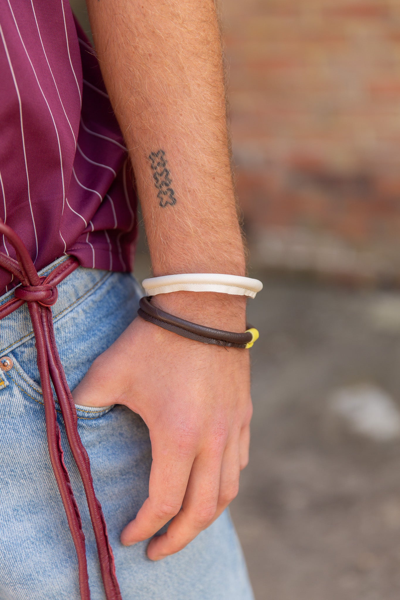 River Bracelet – Cream