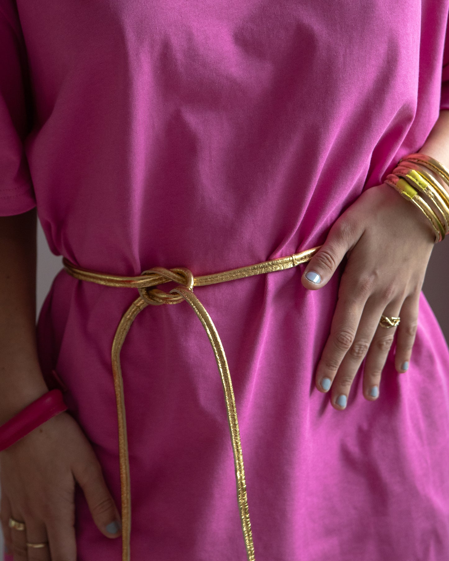 Leather Belt-Gold-Slingher-River2