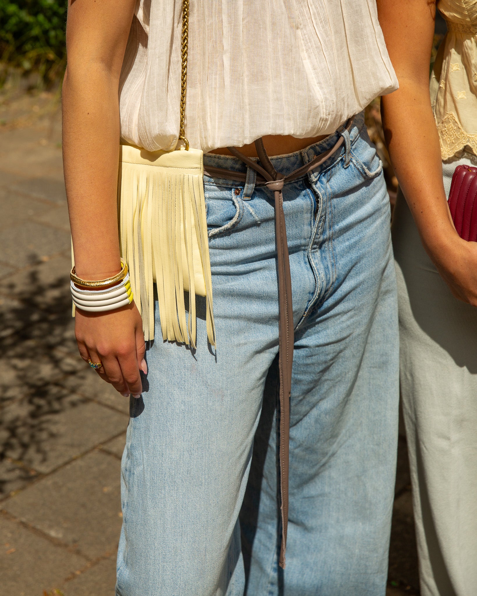 River - Belt - Cream
