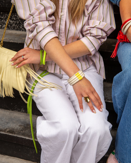 Canal Bracelet – Cream