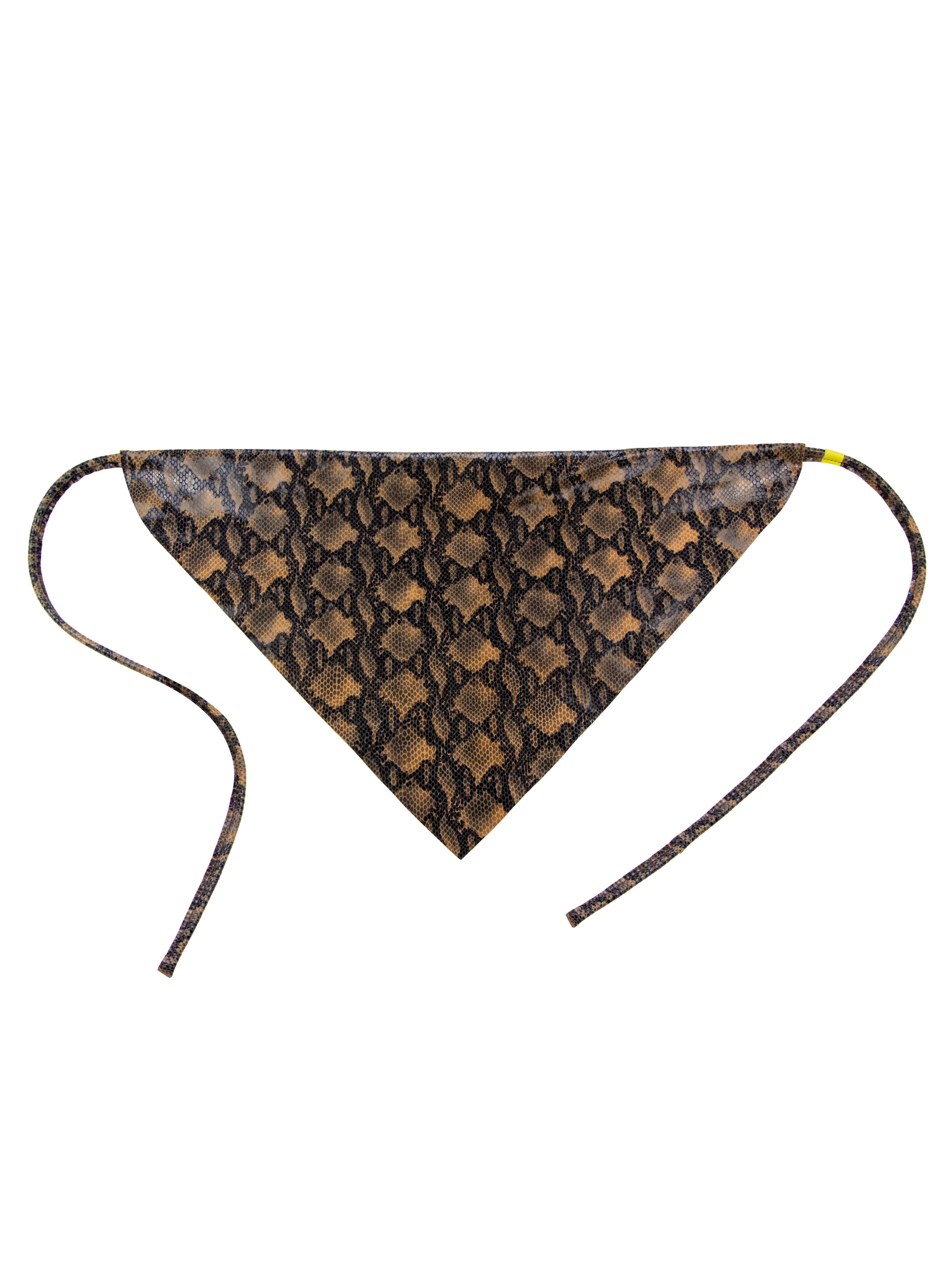 Canal Scarf – Tobacco Snake