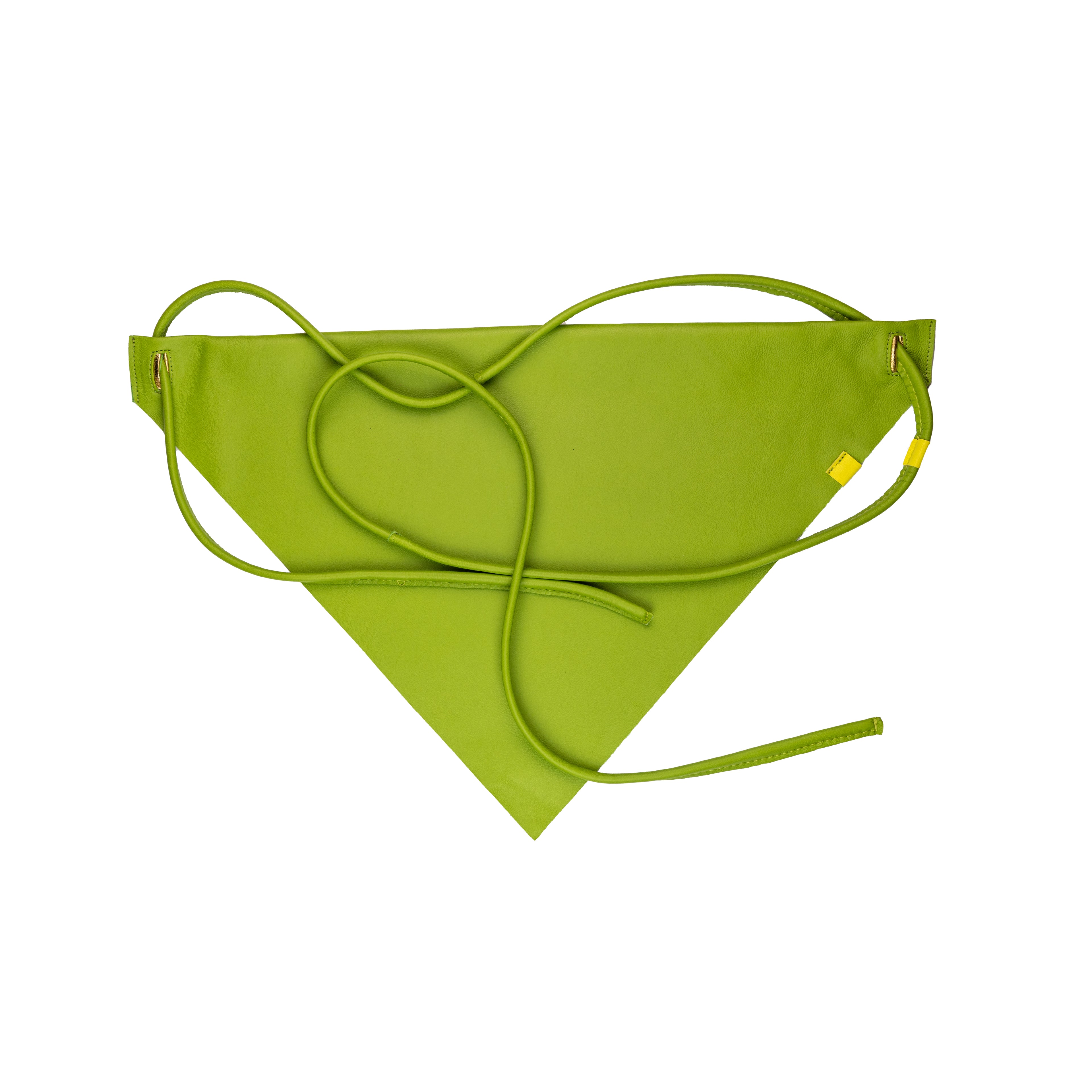Canal - Scarf - Wasabi Green & Cord