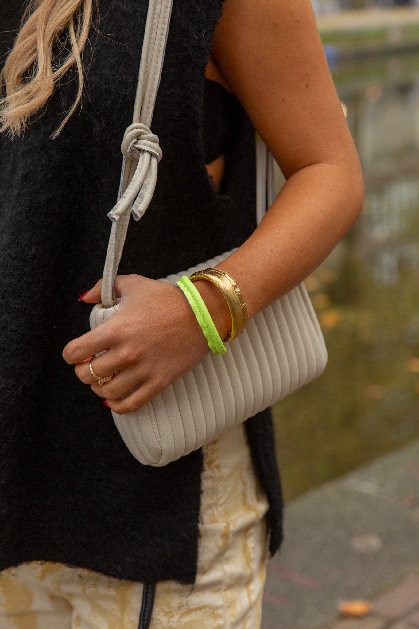 River Bracelet – Neon Yellow