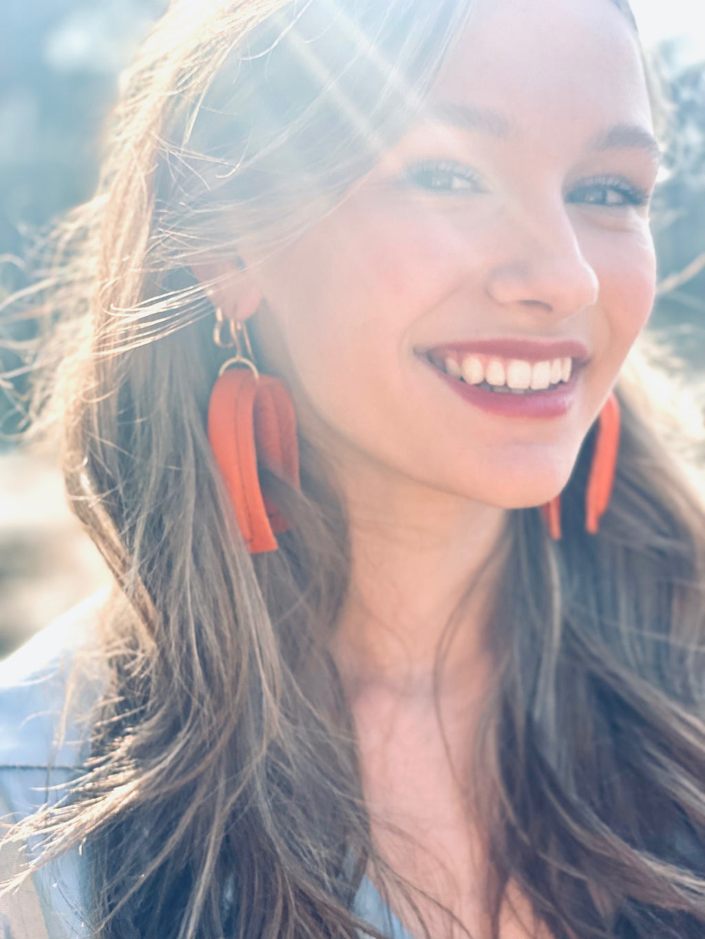 Slingher - Earrings - Orange